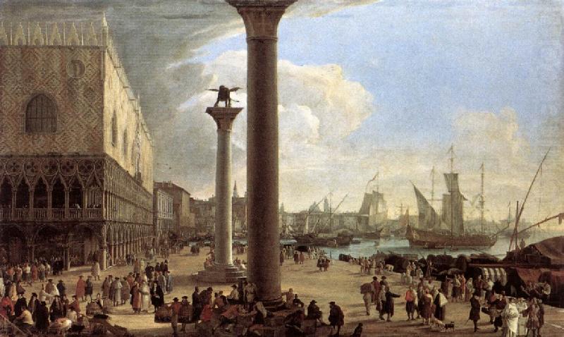 The Wharf, Looking toward the Doge s Palace, CARLEVARIS, Luca